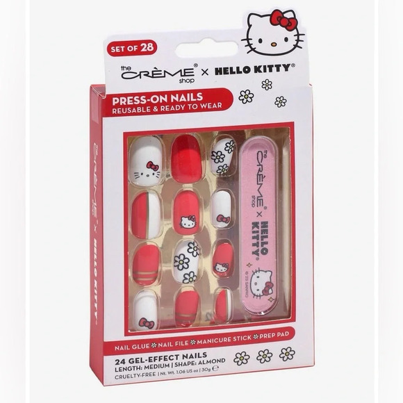 Hello Kitty Other - The Creme Shop X Hello Kitty Press-On Nail Set